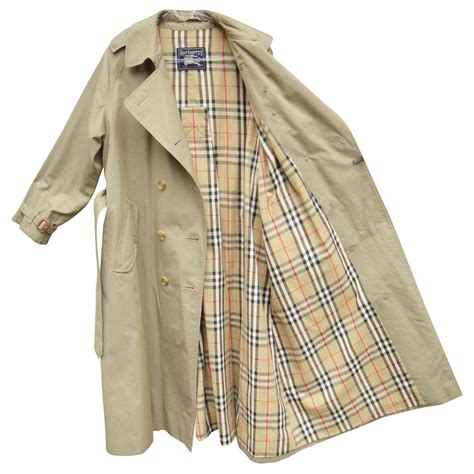 trench burberry vintage|old burberry trench coat.